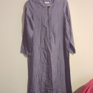 Elegant Purple Women's Dress